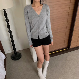 [Gorgeous Fit/New Autumn Arrival] Cashmere V-Neck Loose Fit Cardigan (11 colors)