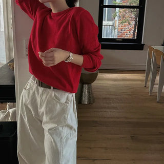 Compact Cashmere Round Knit