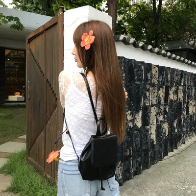 Mini Button Backpack (2 colors)