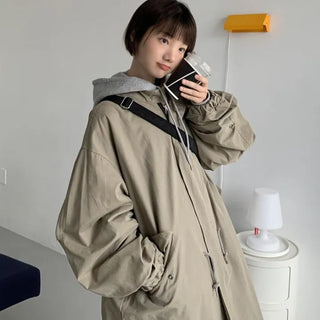 Shift fishtail long parka