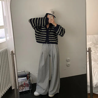 Netty Double-Pleat String Pants