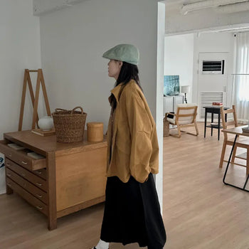 Unisex oversized field jacket