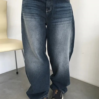 Sky Wash Wide Denim