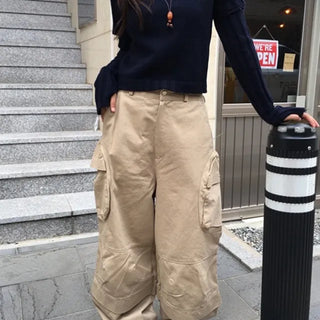 Pocket Layered Cargo Pants