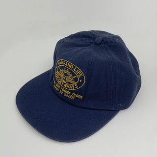 Camp cap lettering ball cap