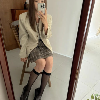 Seia see-through socks