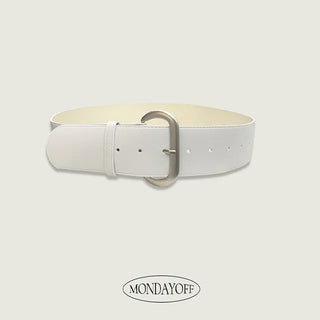 Male Big Buckle Wide Belt