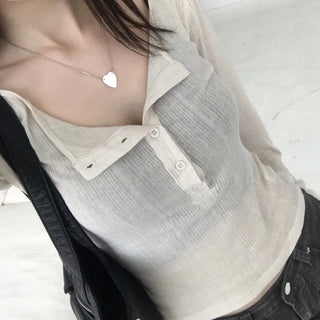 Slim Button T (2 colors)