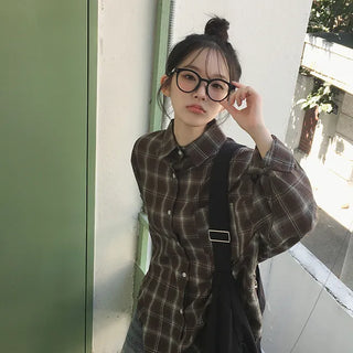 Caramel Apple Check Shirt