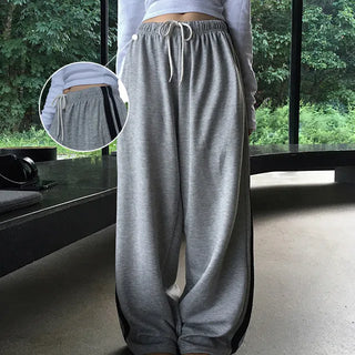 Hippie Line Color Block Wide Training Pants