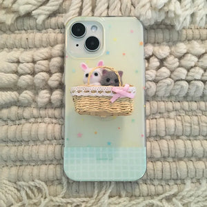 Catty Cat Doll Smart Talk Set iPhone Case