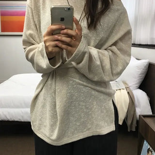 Asymmetrical Button Wrap Tee