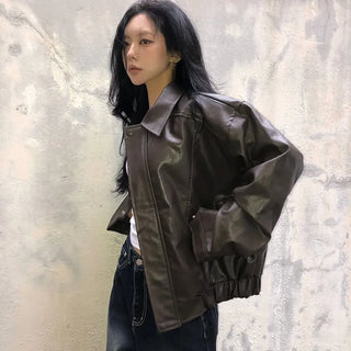 Sio Leather Jumper | Sio Leather Jumper