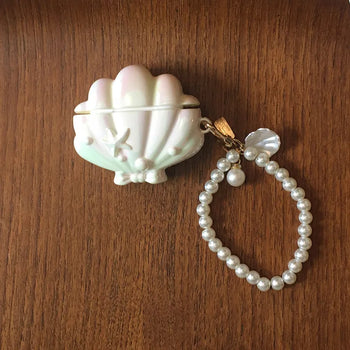 Shell and Pearl Keyring Set AirPods Case