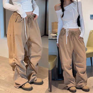 Ael Carpenter Shirred Elastic Wide Pants