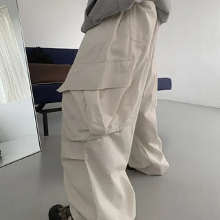 [UNISEX] Moto Diagonal Balloon Cargo Pants