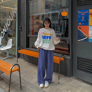 Cotton pigment jogger pants