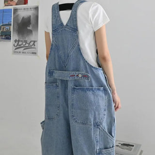 [OOTJ] Bijou Overalls Denim Pants