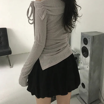 Mini balloon skirt