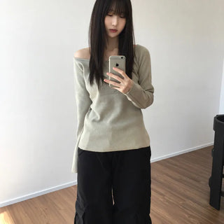 Karen Off-shoulder nt (3color)