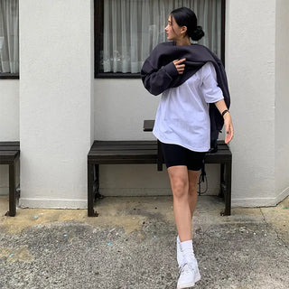 Unisex Layered Boxy Short Sleeve T-shirt