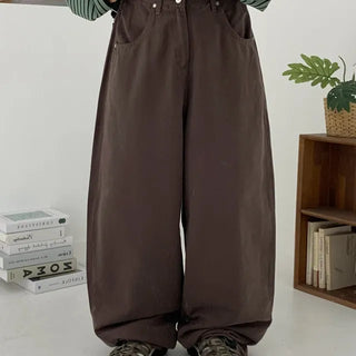 [1ONE] Feed Cotton Mega Denim Pants
