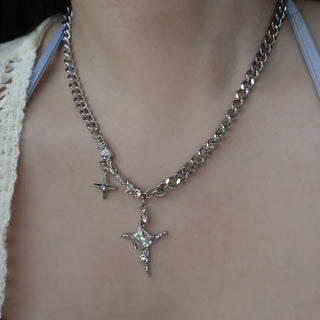 Two Cross Necklace