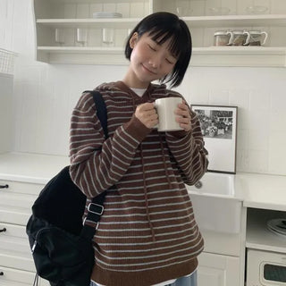 Mint Chocolate Hoodie Knit