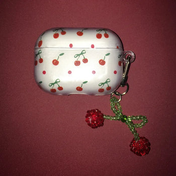 Dewing Cherry Keyring Set AirPods Case