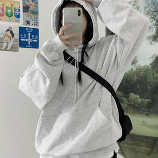 [UNISEX] Dandy Cut-out Line Hoodie