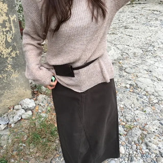 Cotton Maxi Long Skirt