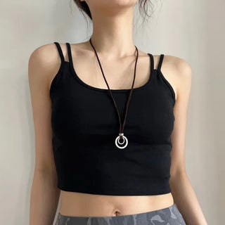 double ring necklace