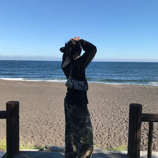 Camo banding pants