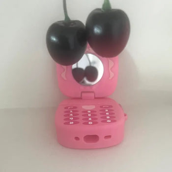 Oigong 3D Silicone AirPods Case for Mobile Phones