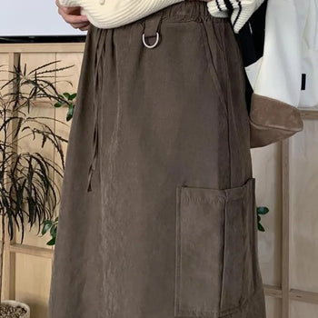 Mod cargo long skirt
