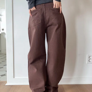 basic balloon cotton pants