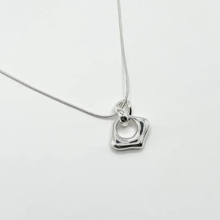 curi long drop necklace