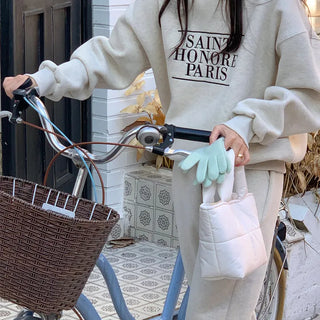 Sweatshirt + Jogger Pants/Wide Pants Winter Training Set