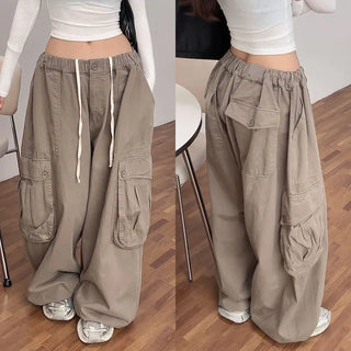 Stolpe Banding Cargo Wide Pants