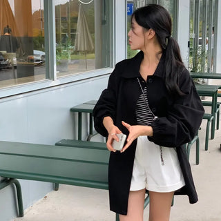 Frey Oversized Half Field Trench Coat