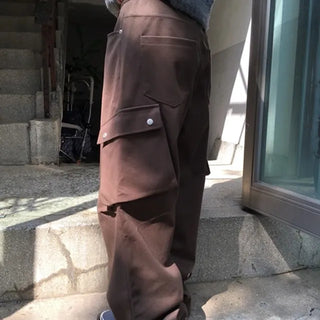 Wool Pocket Pintuck Pants