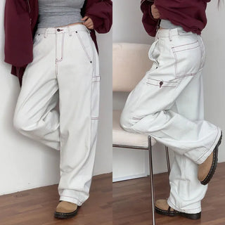 OS Stitch Cargo Wide Pants