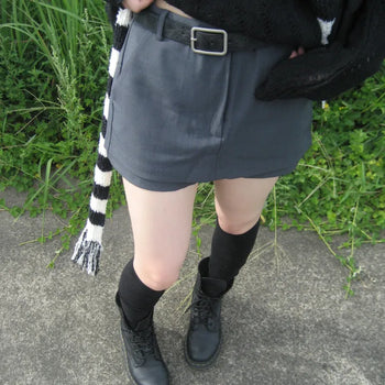 Square crack belt (2 colors)