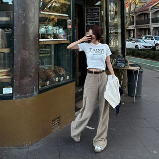 Olsen Corduroy Wide Pants