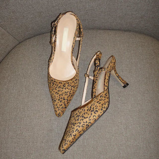 Leopard Heels | Leopard Slingback Heels