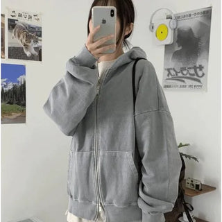 [UNISEX] Toma Pigment Zip-up Hoodie