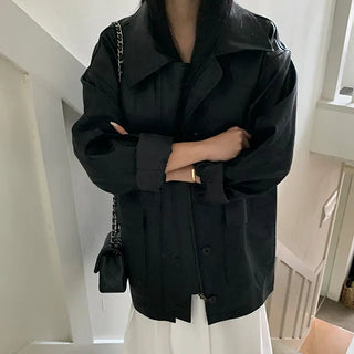 Very Half Leather Jacket