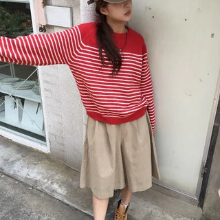 Facade Stripe Knit