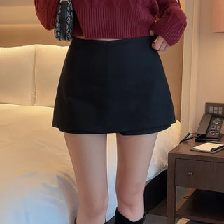 Clight half-high skirt pants