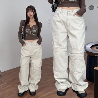 Groomet Pocket Semi-High Wide Pants